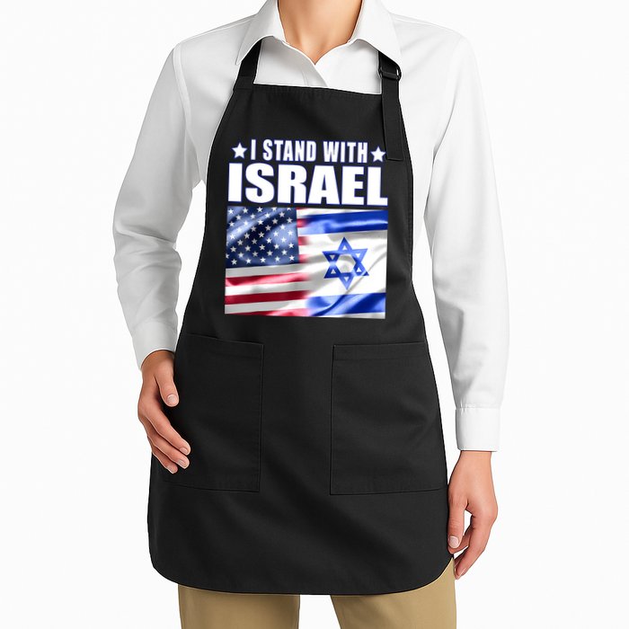 Support Israel I Stand With Israel Us Israel Flag Combined Apron