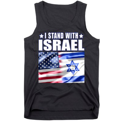 Support Israel I Stand With Israel Us Israel Flag Combined Tank Top