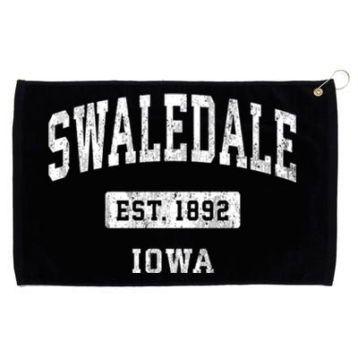 Swaledale Iowa Ia Vintage Sports Established Grommeted Golf Towel