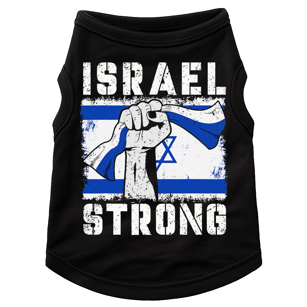 Support Israel I Stand With Israel Pray For Israel Doggie Tank
