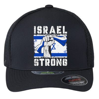 Support Israel I Stand With Israel Pray For Israel Flexfit Unipanel Trucker Cap