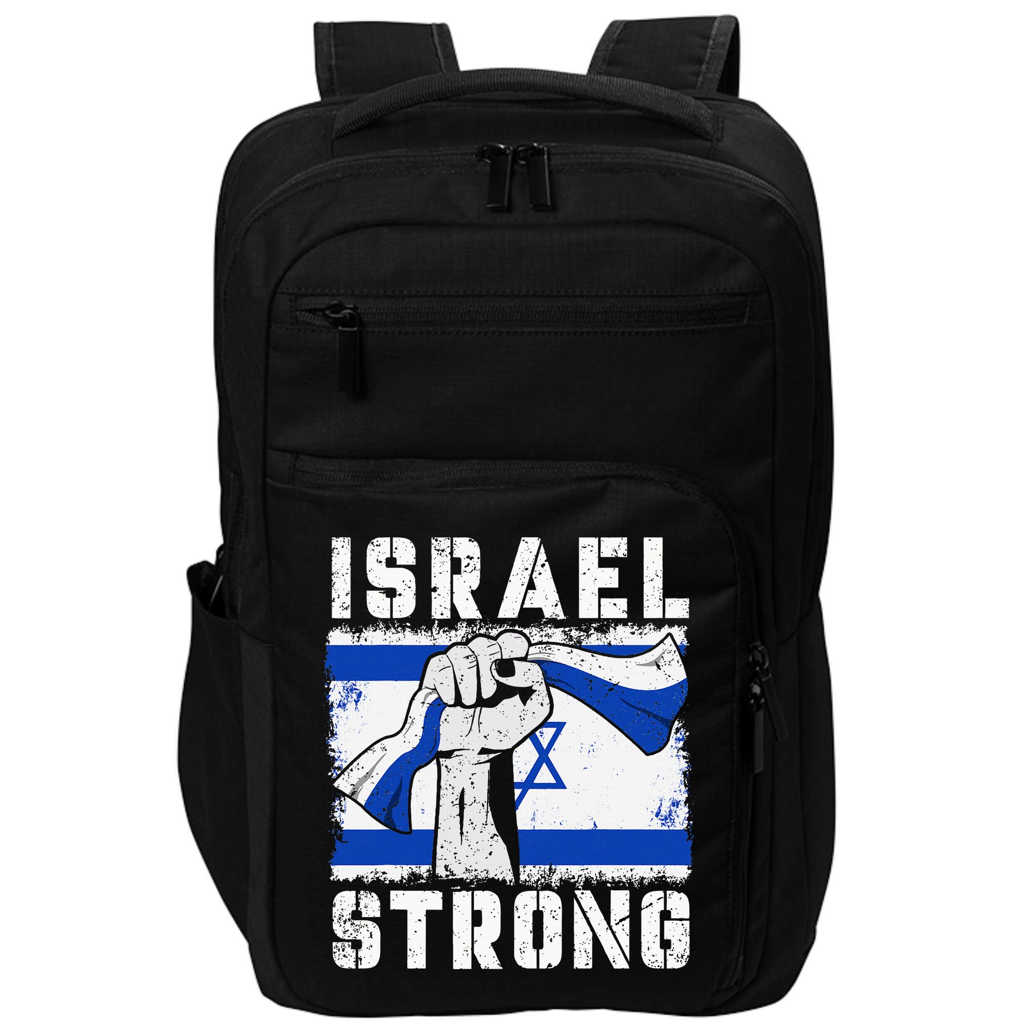 Support Israel I Stand With Israel Pray For Israel Impact Tech Backpack
