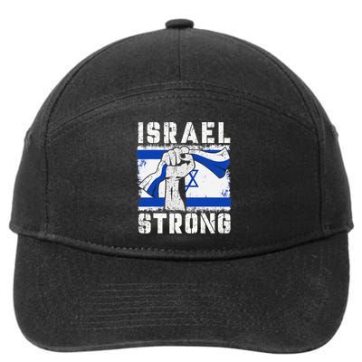 Support Israel I Stand With Israel Pray For Israel 7-Panel Snapback Hat