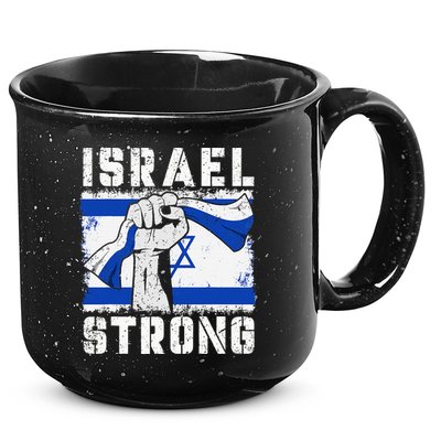 Support Israel I Stand With Israel Pray For Israel 15oz Campfire Ceramic Mug