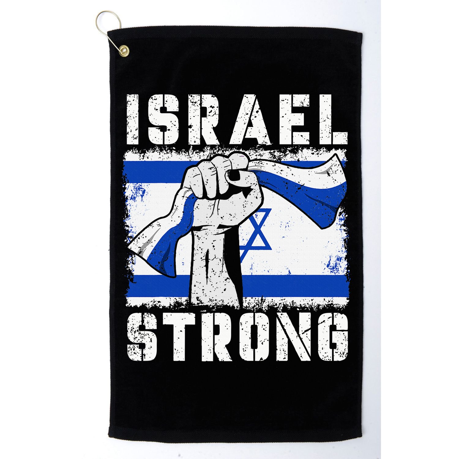 Support Israel I Stand With Israel Pray For Israel Golf Towel