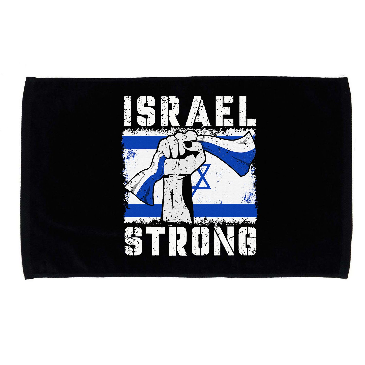 Support Israel I Stand With Israel Pray For Israel Microfiber Hand Towel