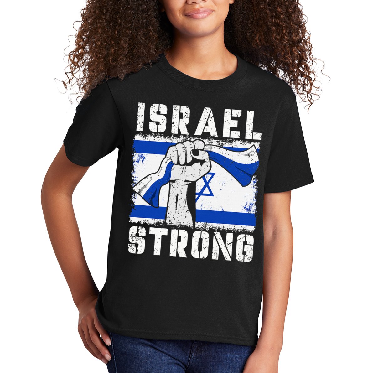 Support Israel I Stand With Israel Pray For Israel Kids T-Shirt