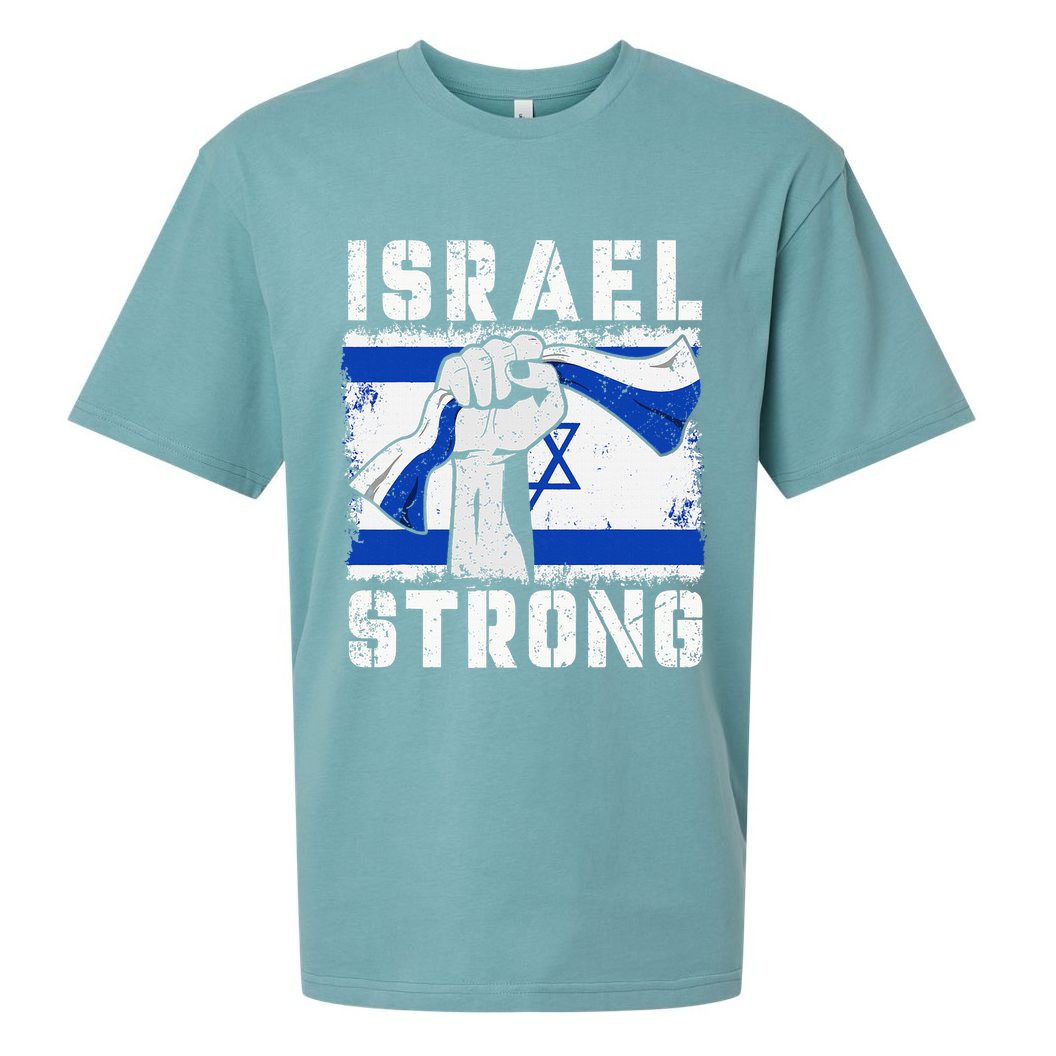 Support Israel I Stand With Israel Pray For Israel Sueded Cloud Jersey T-Shirt
