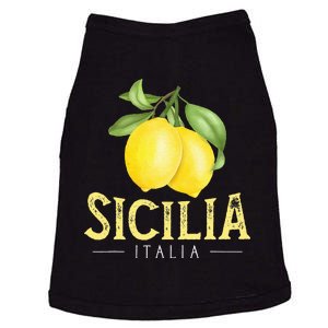 Sicilia Italia Italian Lemons Proud Sicilian Doggie Tank