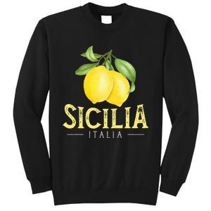 Sicilia Italia Italian Lemons Proud Sicilian Sweatshirt