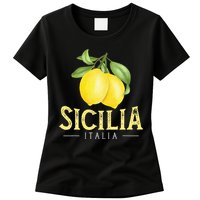 Sicilia Italia Italian Lemons Proud Sicilian Women's T-Shirt