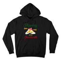 Stepping Into Juneteenth Celebration Hoodie