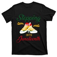 Stepping Into Juneteenth Celebration T-Shirt