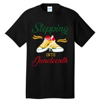 Stepping Into Juneteenth Celebration Tall T-Shirt