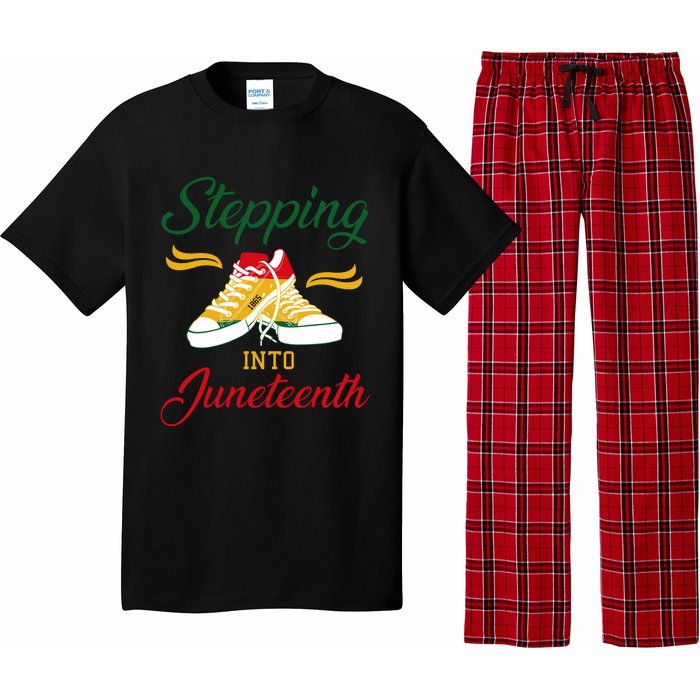 Stepping Into Juneteenth Celebration Pajama Set