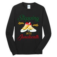 Stepping Into Juneteenth Celebration Tall Long Sleeve T-Shirt