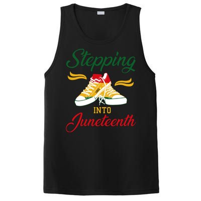 Stepping Into Juneteenth Celebration PosiCharge Competitor Tank