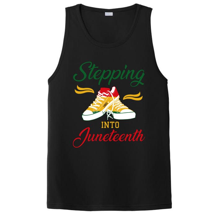 Stepping Into Juneteenth Celebration PosiCharge Competitor Tank