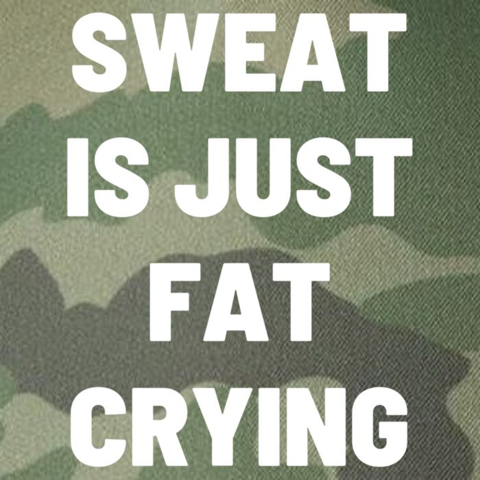 Sweat Is Just Fat Crying Funny Working Out Funny Gift Legacy Tie Dye Trucker Hat
