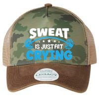 Sweat Is Just Fat Crying Workout Legacy Tie Dye Trucker Hat