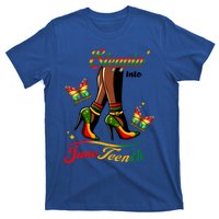 Stepping Into Junenth Black History Gift T-Shirt