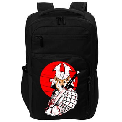Shiba Inu Japanese Samurai Katana - Funny Dog Meme Anime  Impact Tech Backpack
