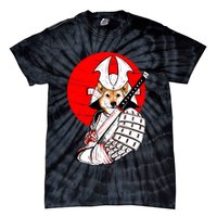 Shiba Inu Japanese Samurai Katana - Funny Dog Meme Anime  Tie-Dye T-Shirt