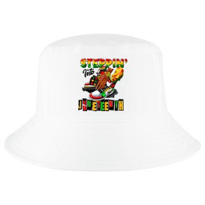 Steppin Into Juneteenth African Pride Black African Boy Cool Comfort Performance Bucket Hat