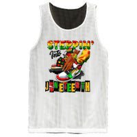 Steppin Into Juneteenth African Pride Black African Boy Mesh Reversible Basketball Jersey Tank