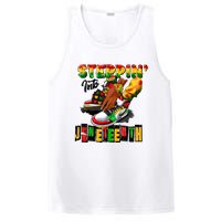 Steppin Into Juneteenth African Pride Black African Boy PosiCharge Competitor Tank