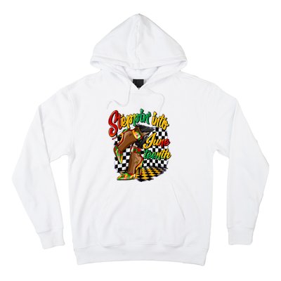 Stepping Into Juneteenth Like My Ancestors High Heel Women Hoodie