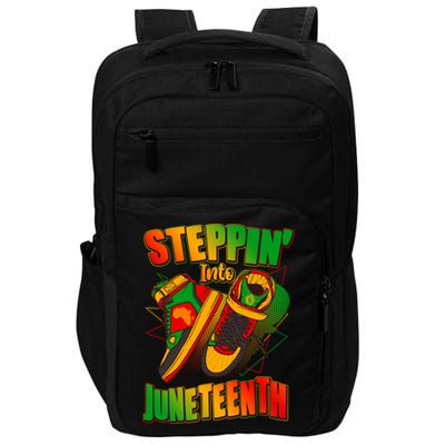 Steppin Into Juneteenth Sneaker Gym Shoes Celebrate Juneteenth Impact Tech Backpack