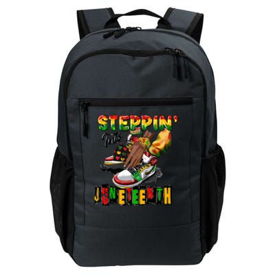 Stepping Into Juneteenth African American Black Shoes Cool Gift Daily Commute Backpack