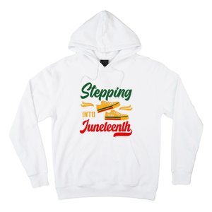 Stepping Into Juneteenth 1865 Black History Month Black Proud Africa Hoodie