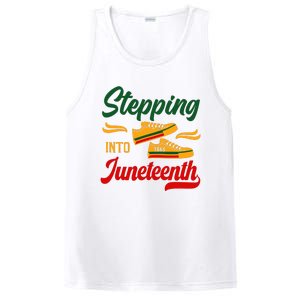 Stepping Into Juneteenth 1865 Black History Month Black Proud Africa PosiCharge Competitor Tank