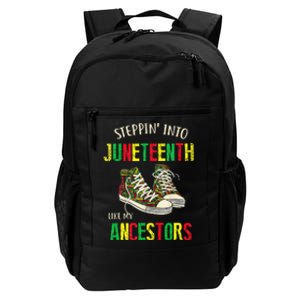 Stepping Into Juneteenth Like My Ancestors Happy Juneteenth Daily Commute Backpack