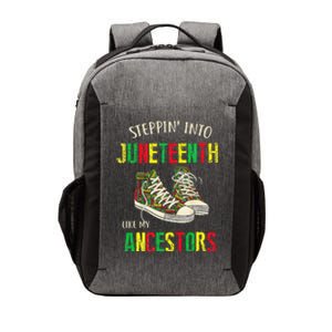 Stepping Into Juneteenth Like My Ancestors Happy Juneteenth Vector Backpack