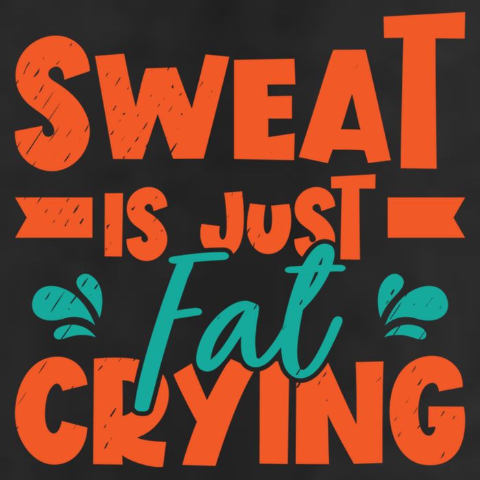 Sweat Is Just Fat Crying Gym Fitness Lifting Weights Funny Gift 11oz C Handle Ceramic Mug