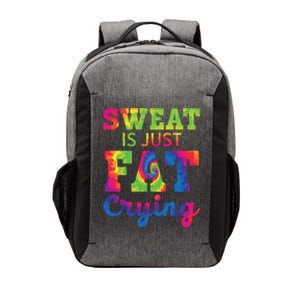 Sweat Is Just Fat Crying Trainer Weightlifting Gym Fitness Gift Vector Backpack