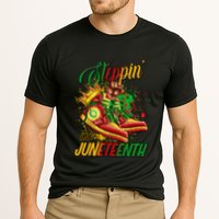 Stepping Into Junenth Like My Ancestors Shoes Great Gift Cooling Performance Crew T-Shirt
