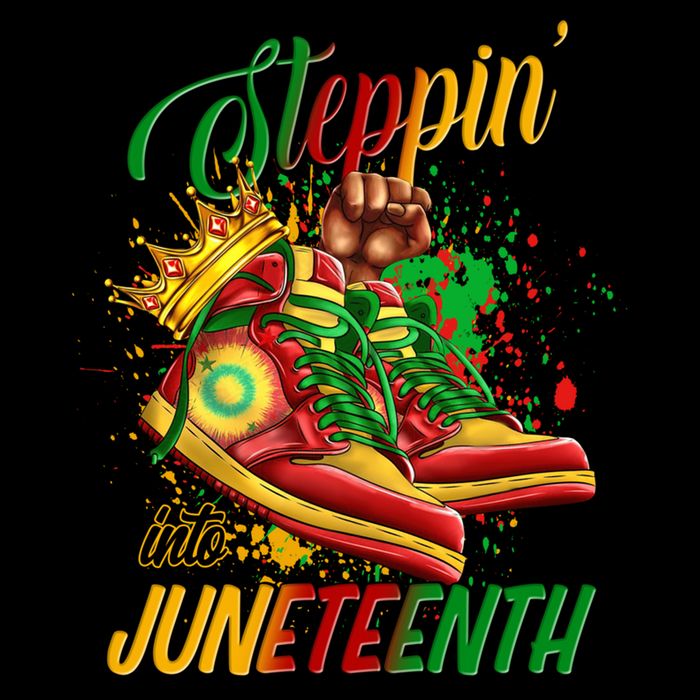 Stepping Into Junenth Like My Ancestors Shoes Great Gift Cooling Performance Crew T-Shirt