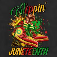 Stepping Into Junenth Like My Ancestors Shoes Great Gift Golf Towel