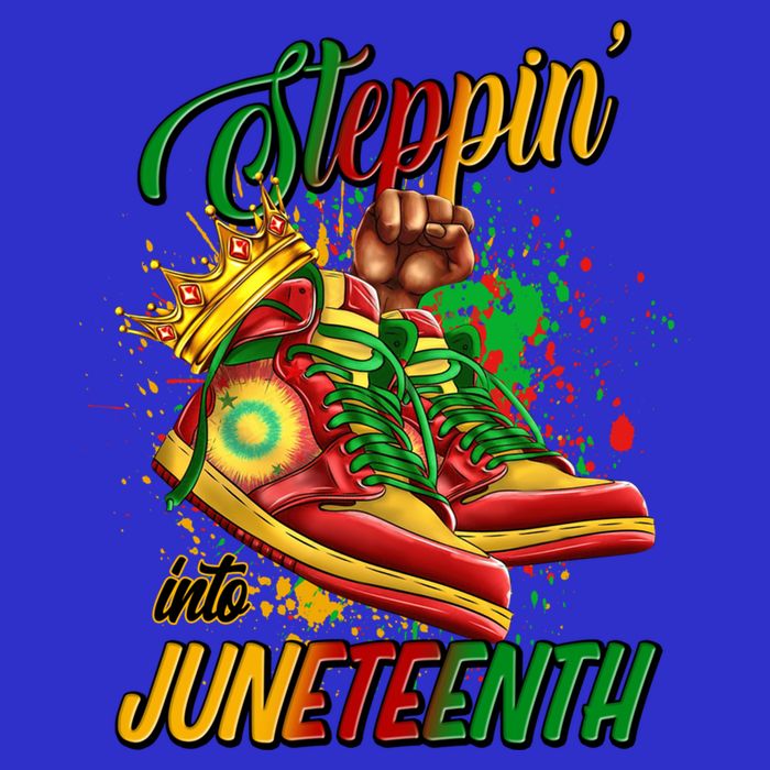 Stepping Into Junenth Like My Ancestors Shoes Great Gift Toddler Long Sleeve Shirt