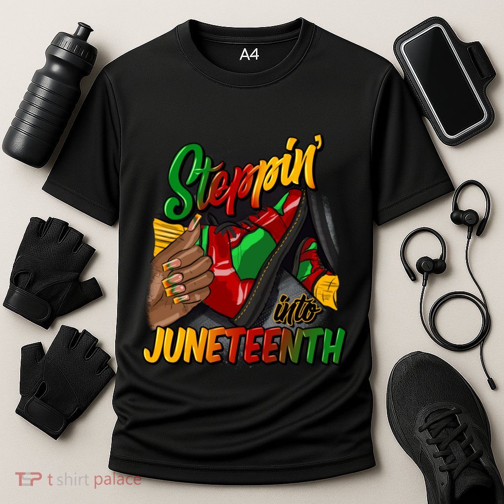 Stepping Into Junenth Remembering My Ancestors Gift Performance Shirt