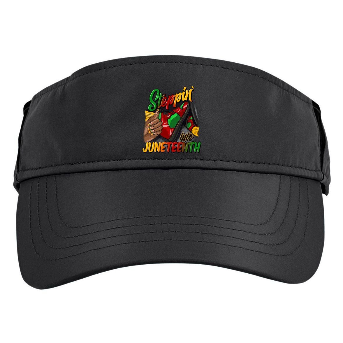Stepping Into Junenth Remembering My Ancestors Gift Adult Drive Performance Visor