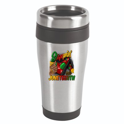 Stepping Into Junenth Remembering My Ancestors Gift 16oz Travel Tumbler