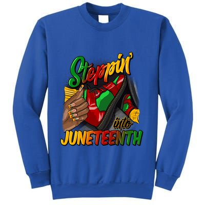 Stepping Into Junenth Remembering My Ancestors Gift Sweatshirt