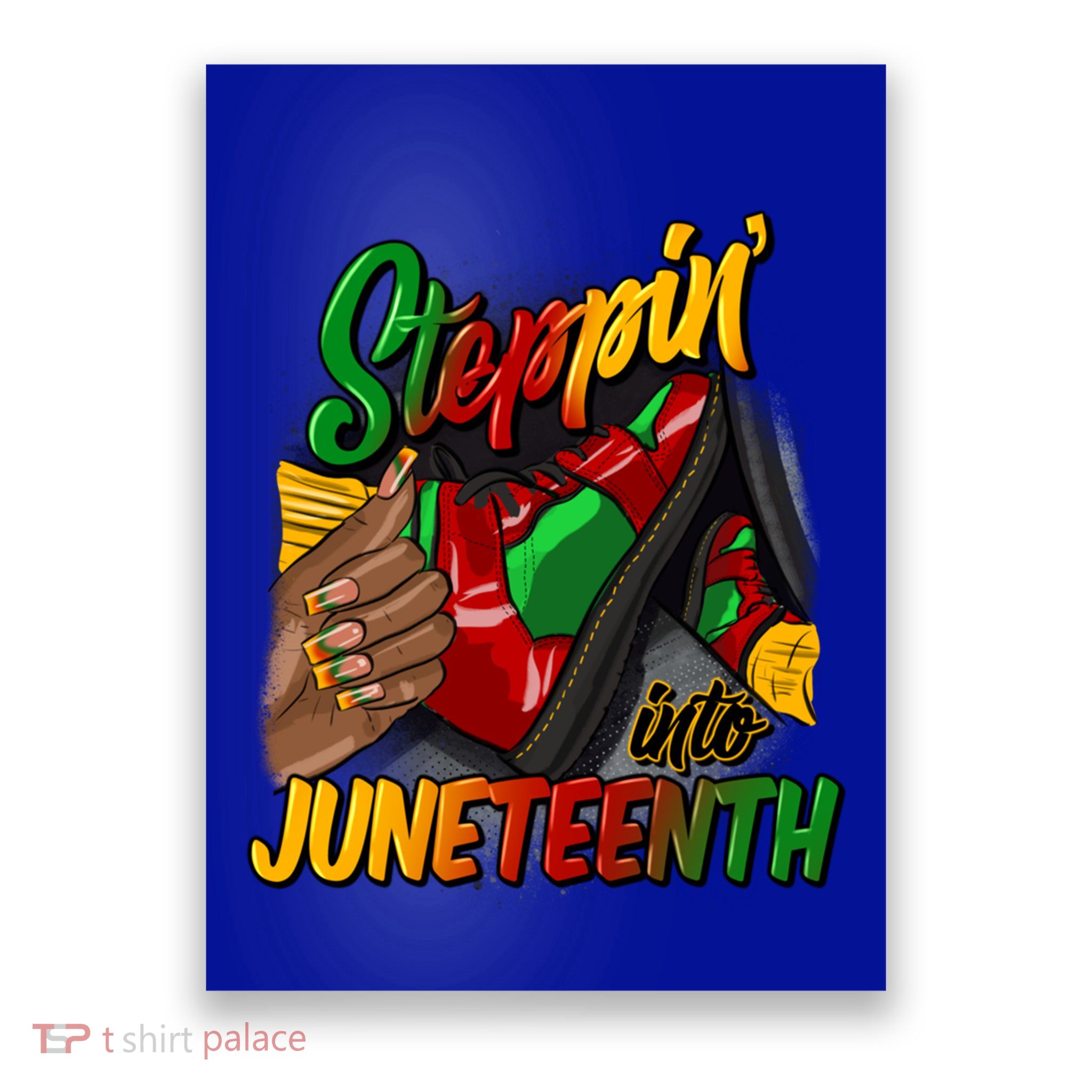 Stepping Into Junenth Remembering My Ancestors Gift Poster