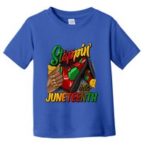 Stepping Into Junenth Remembering My Ancestors Gift Toddler T-Shirt