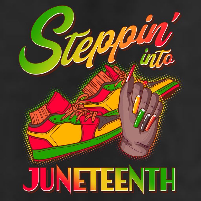 Steppin Into Juneteenth Cool Comfort Performance Bucket Hat